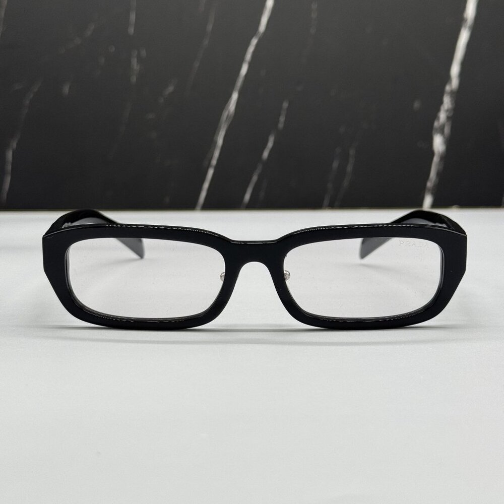 NEW PRADA PRB06SF 16K08N BLACK UNISEX EYEGLASSES PRADA PR B06SF 16K08N - Picture 4 of 10